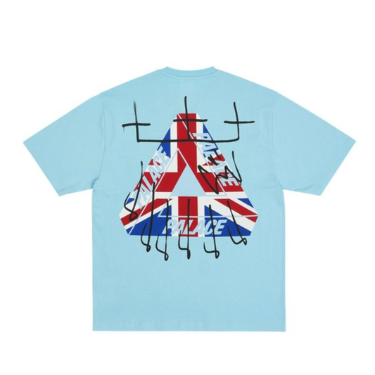 Palace King Tri T-Shirt - Skyline Blue