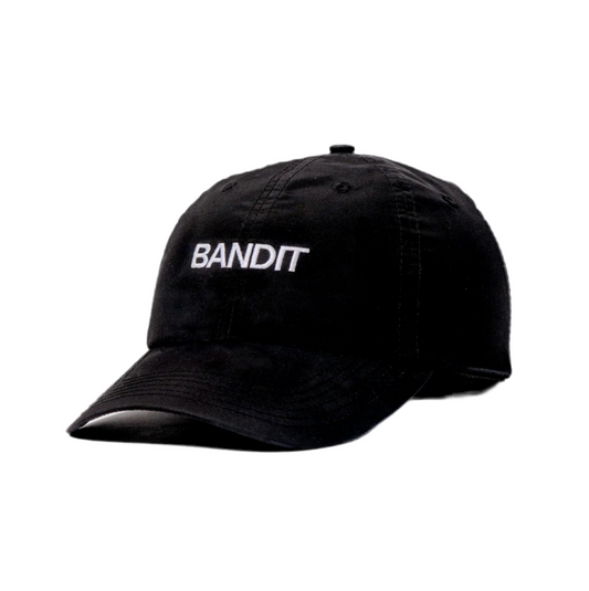 Bandit Running Nylon Dad Hat - Black
