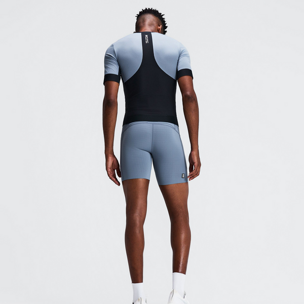 Bandit Men's Gridlock™ Quarter Tights - Steel Horizon