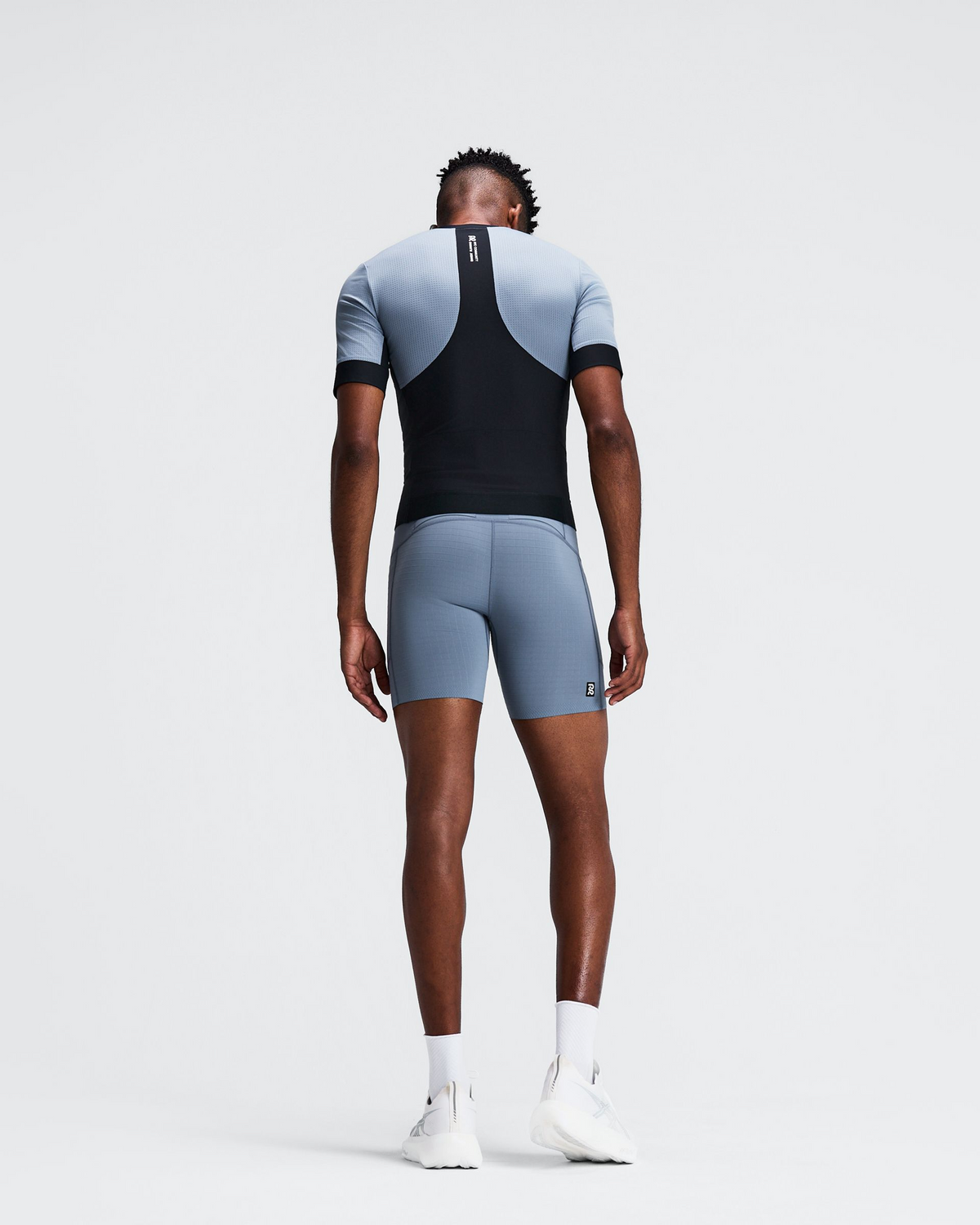 Bandit Men's Gridlock™ Quarter Tights - Steel Horizon