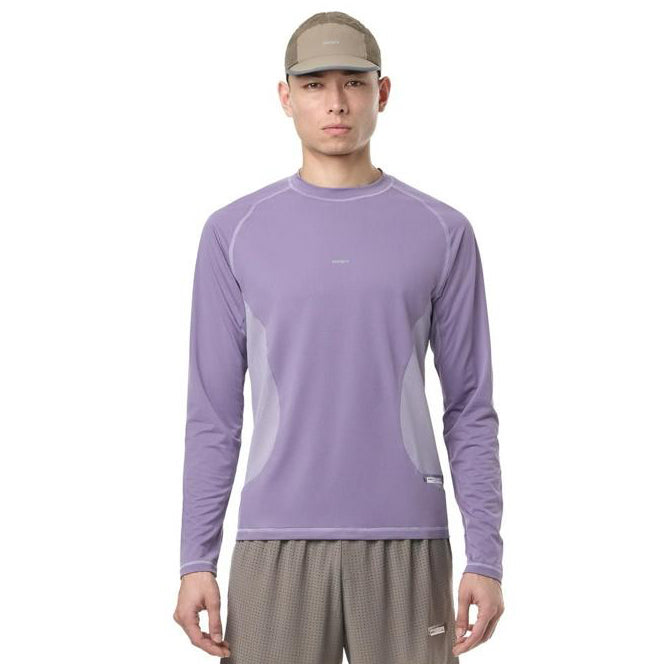 Satisfy Auralite Tech Long Tee - Purple Sage