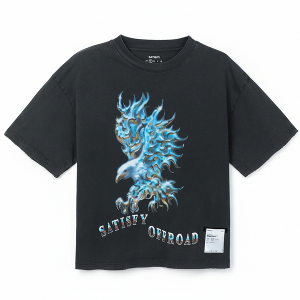 Satisfy Mothtech Tee Women's Eagle LG4  - Aged Black