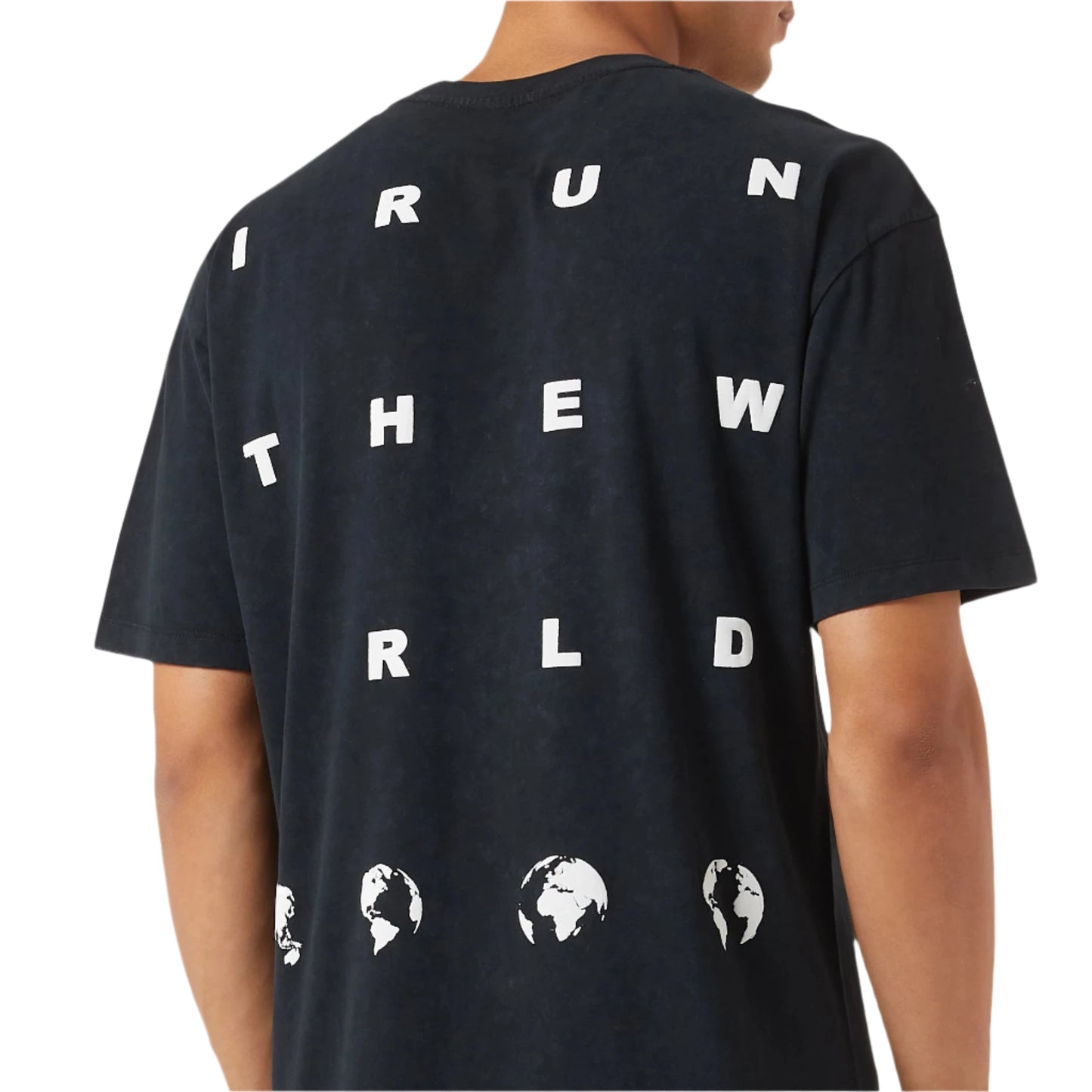 Over Over Run The World Tee Black