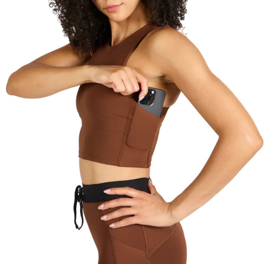 Bandit  Stamina™ Race Crop - Deep Amber Brown