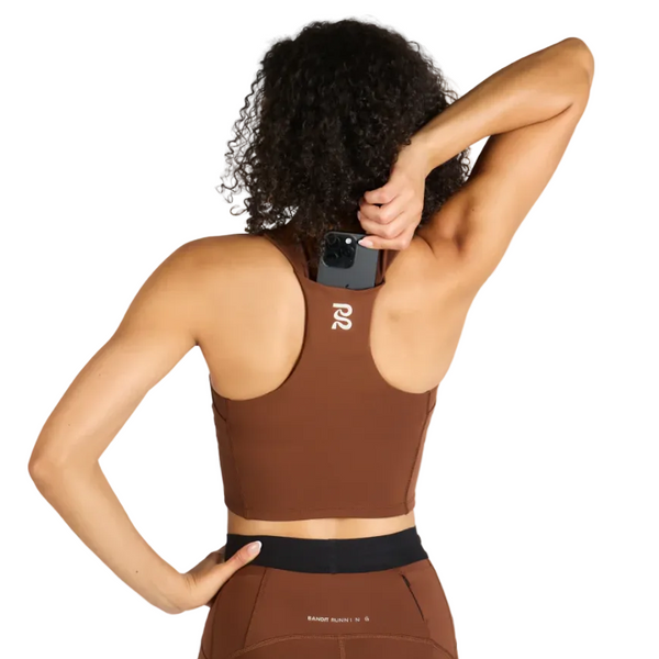 Bandit  Stamina™ Race Crop - Deep Amber Brown