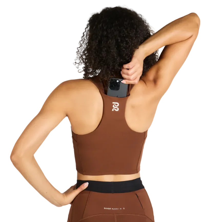 Bandit  Stamina™ Race Crop - Deep Amber Brown