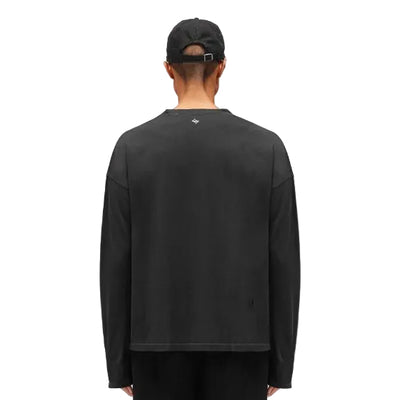 247 On A Mission Long Sleeve Tee - Washed Black