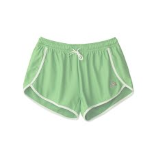Tracksmith Women's Cortlandt Shorts - Ivory/Loden