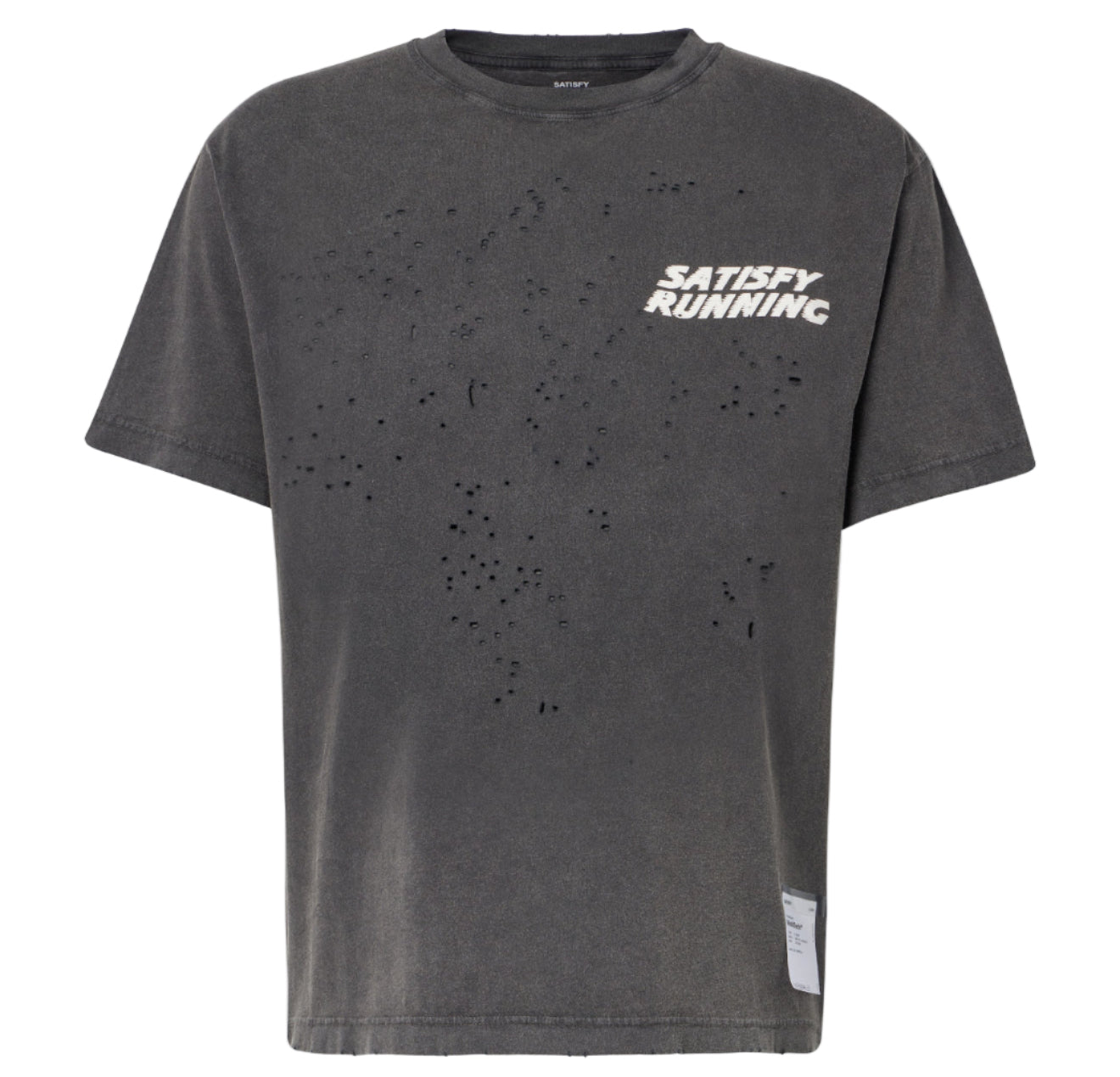 Satisfy Mothtech Tee Satisfy Running Aged Black
