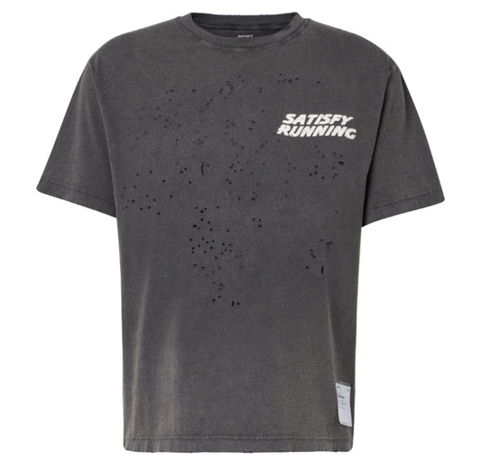 Satisfy Mothtech Tee Satisfy Running Aged Black