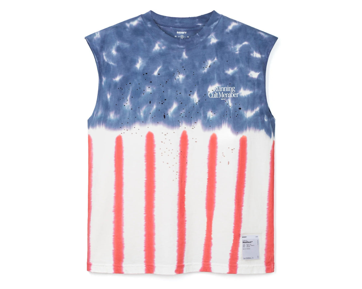 Satisfy Mothtech Tank RCM - Tie Dye