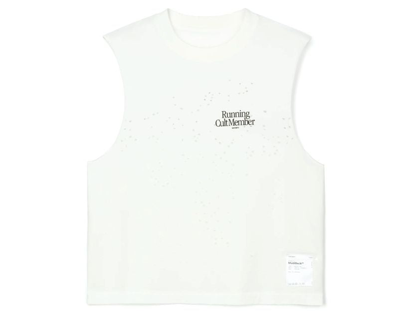 Satisfy Mothtech Tank RCM - Off White