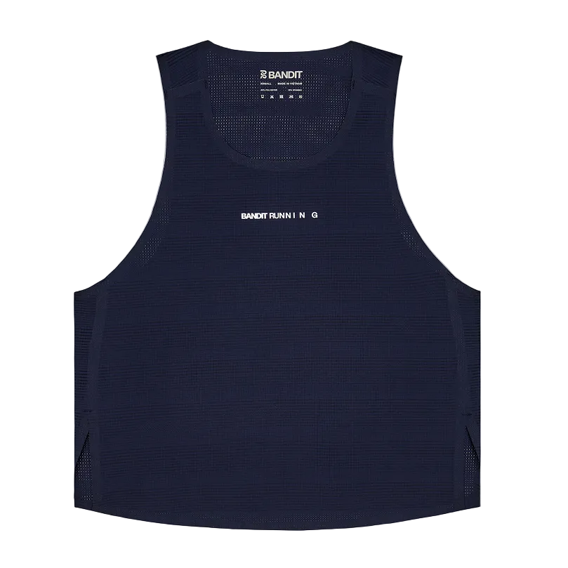 Bandit Women's CoolGrid™ Race Singlet - NY Navy