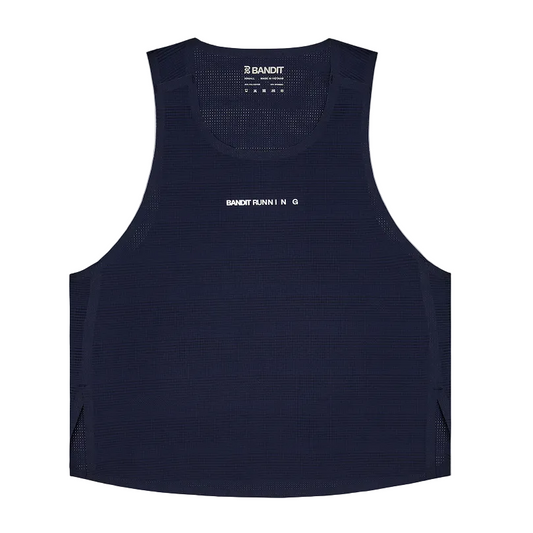 Bandit Women's CoolGrid™ Race Singlet - NY Navy