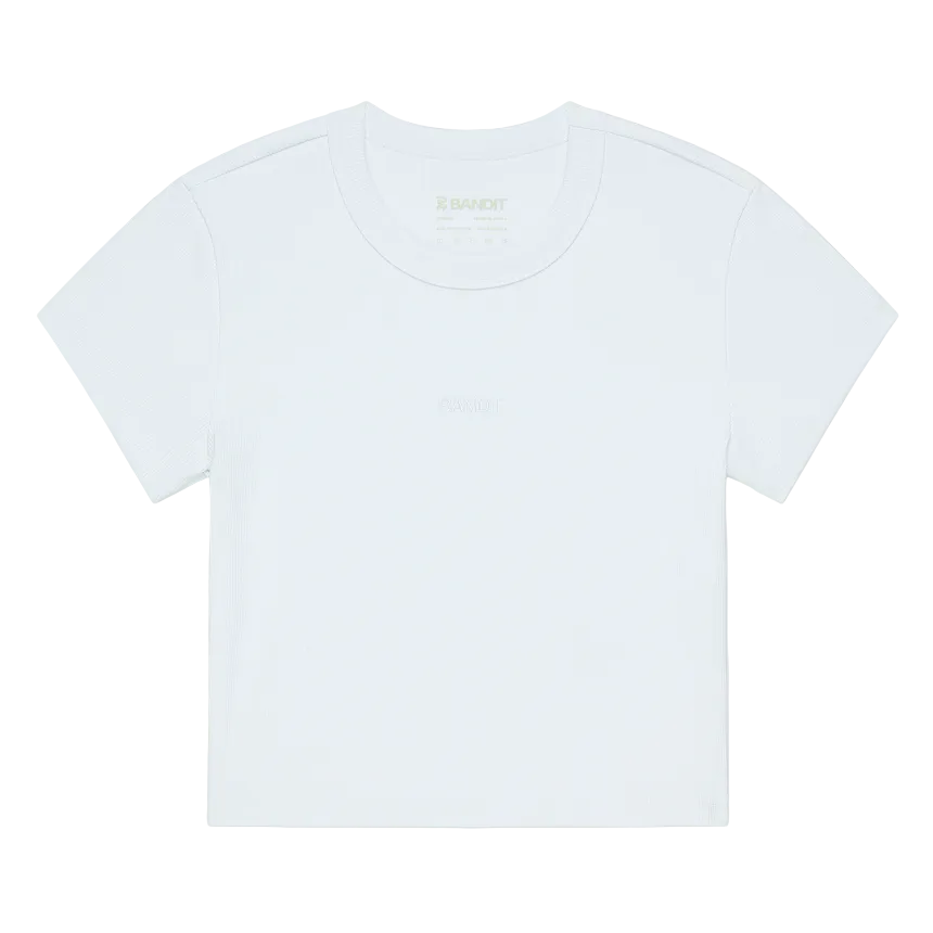 Bandit Women's Vituccia™ Cropped Performance Tee - White