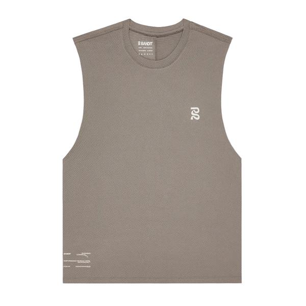 Bandit Men's Micromesh™ Run Tank - Concrete Taupe - XS