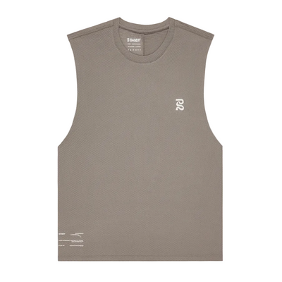 Bandit Men's Micromesh™ Run Tank - Concrete Taupe - XS