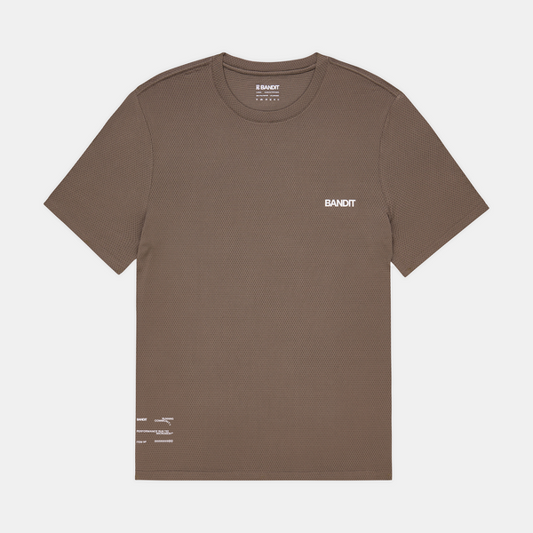 Bandit Men's Micromesh™ Run Tee - Cocoa