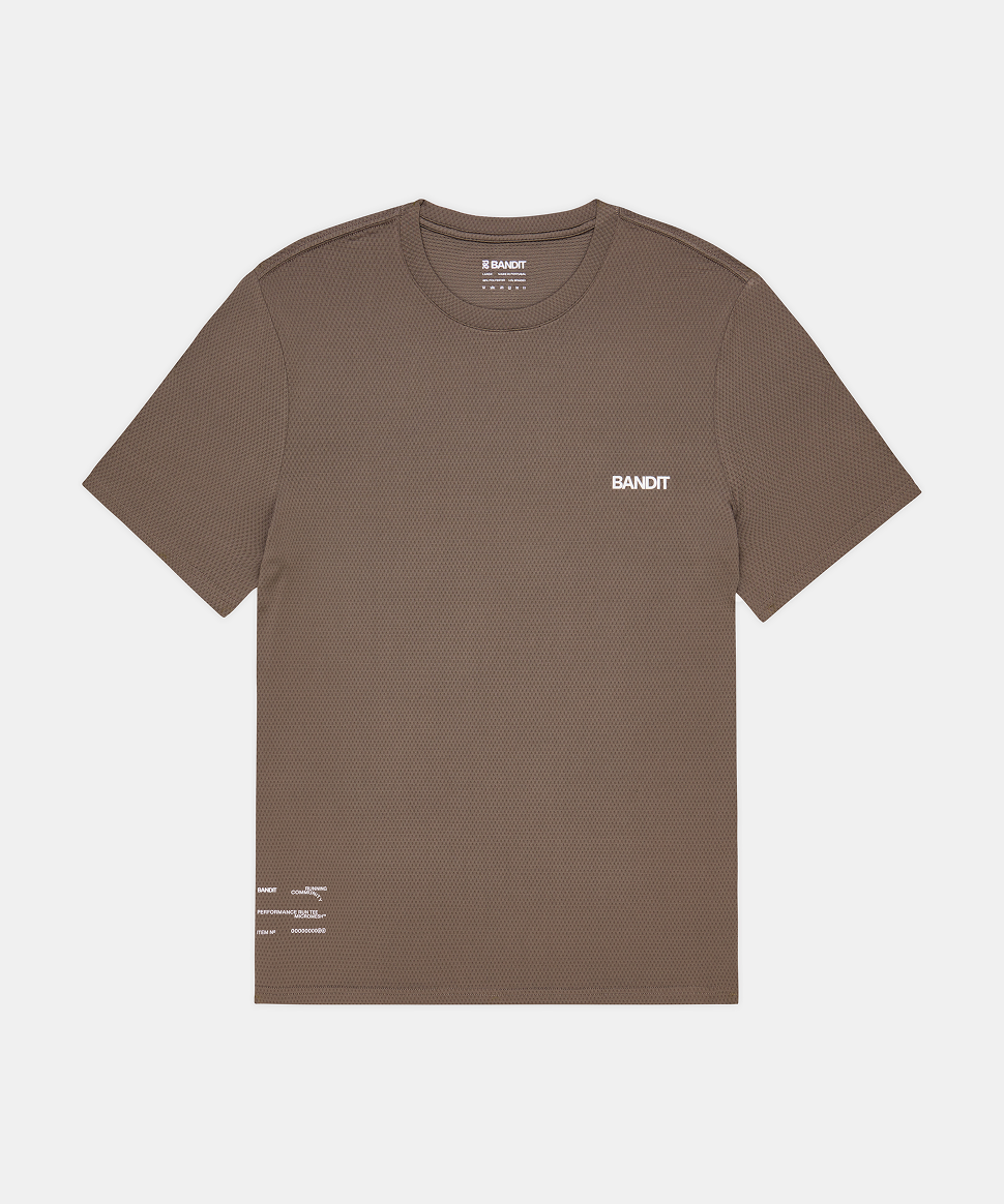 Bandit Men's Micromesh™ Run Tee - Cocoa