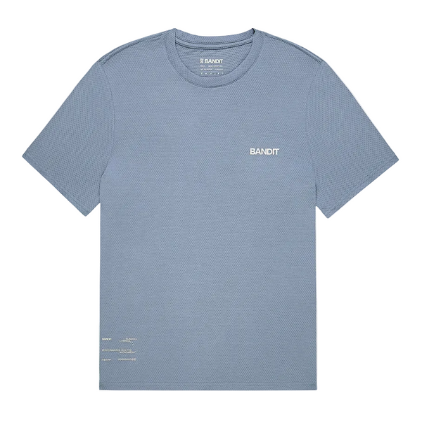 Bandit Men's Micromesh™ Run Tee - Steel Horizon