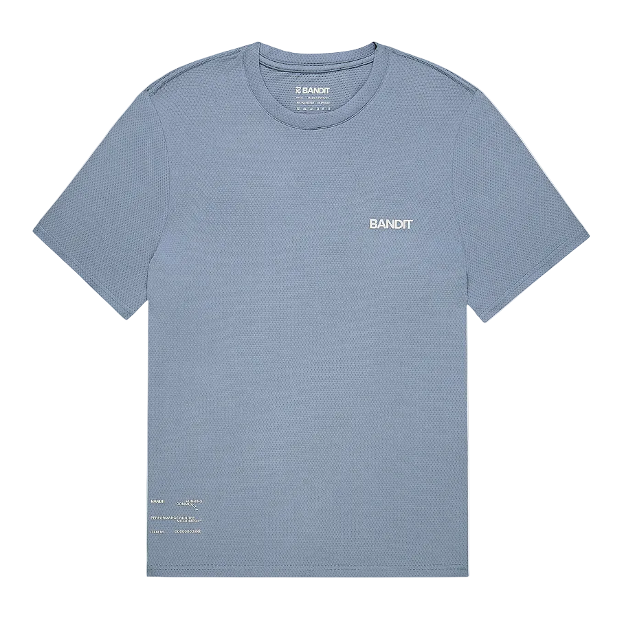 Bandit Men's Micromesh™ Run Tee - Steel Horizon