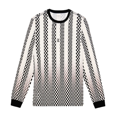 Bandit Men's Micromesh™ Long Sleeve - Checkerboard Stripe