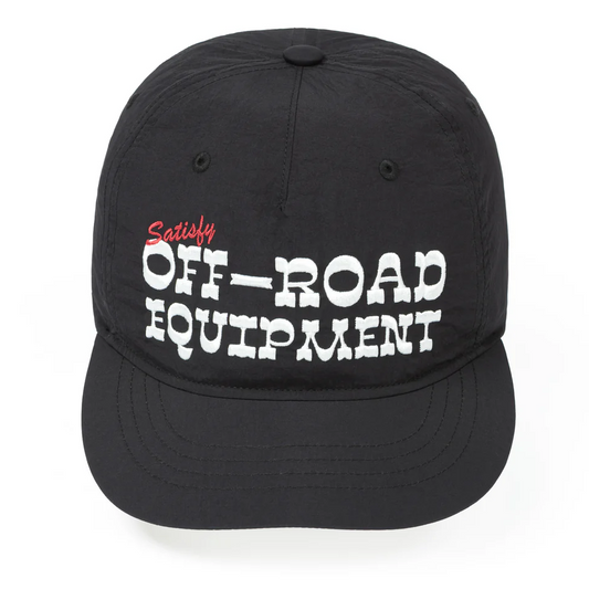 Satisfy Flitesilk 5 Panel Pinch Cap Off Road - Black
