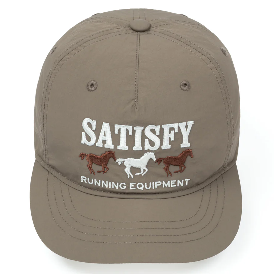Satisfy Flitesilk 5 Panel Pinch Cap Running Equipment - Falcon