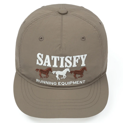 Satisfy Flitesilk 5 Panel Pinch Cap Running Equipment - Falcon