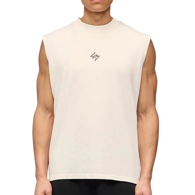 247 Represent Motion Oversized Tank - Flat White