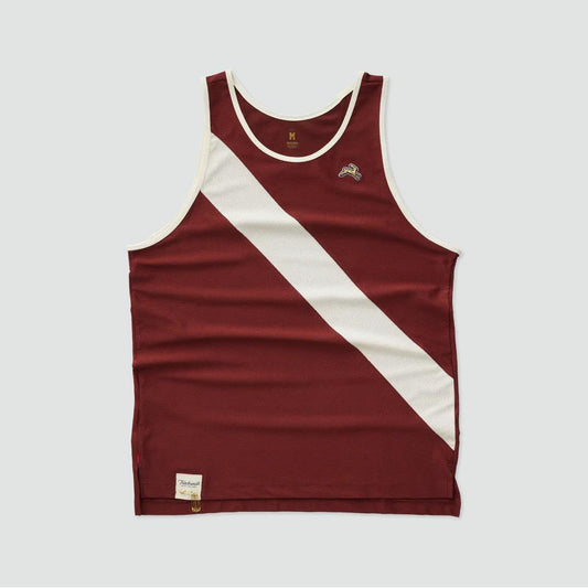 Tracksmith Cortlandt Tank - Syrah Ivory