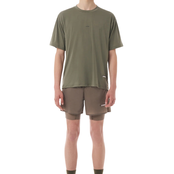 Satisfy Auralite Tee - Dusty Olive