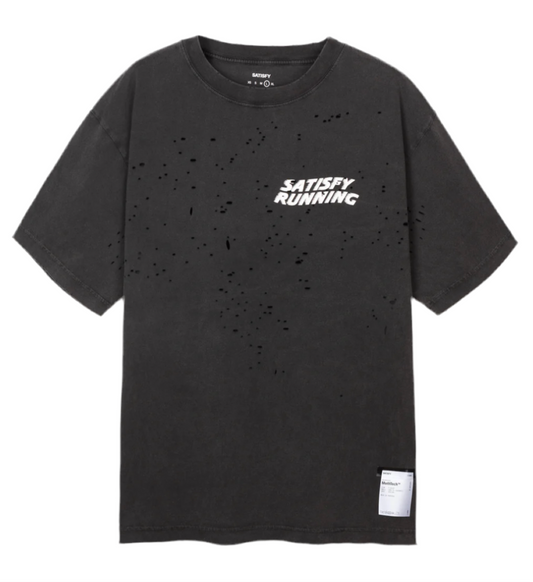 Satisfy Mothtec Tee Satisfy Running - Black