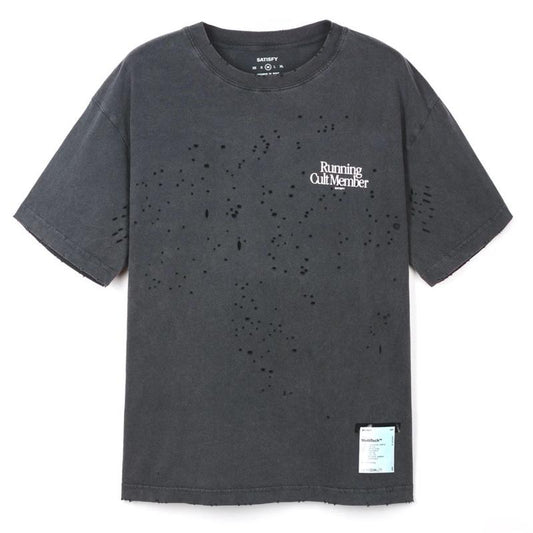 Satisfy Mothtech Tee RCM - Aged Black