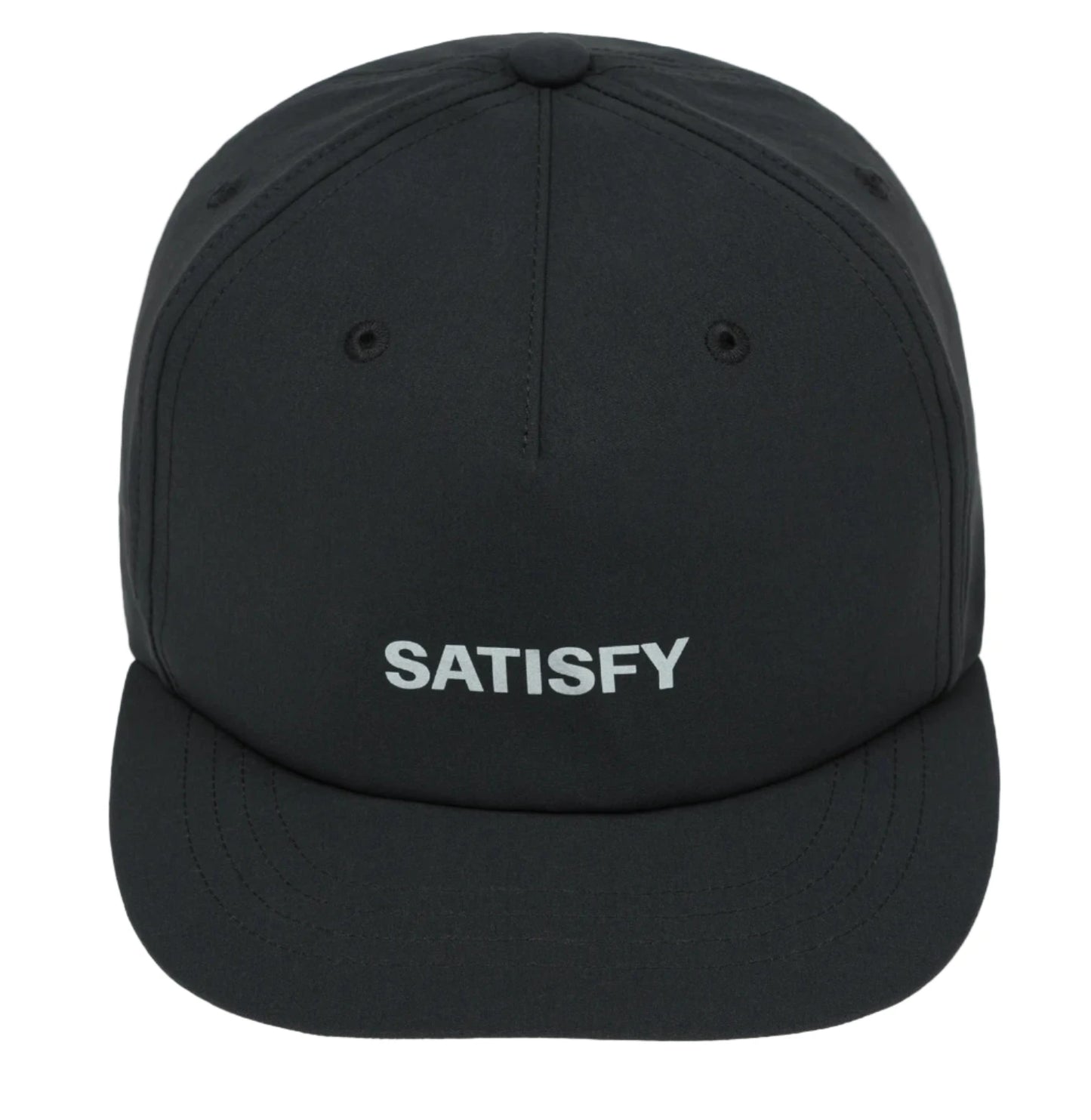 Satisfy Peaceshell Pinch Running Cap Black