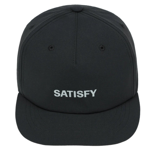 Satisfy Peaceshell Pinch Running Cap Black