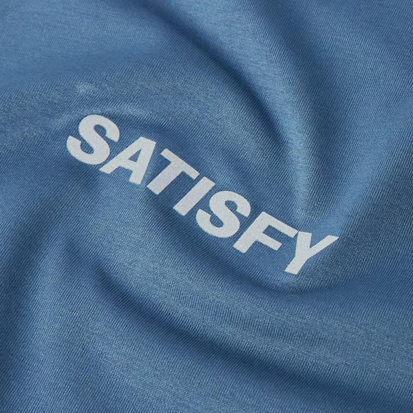 Satisfy Auralite Tee SS25 - Vintage Indigo