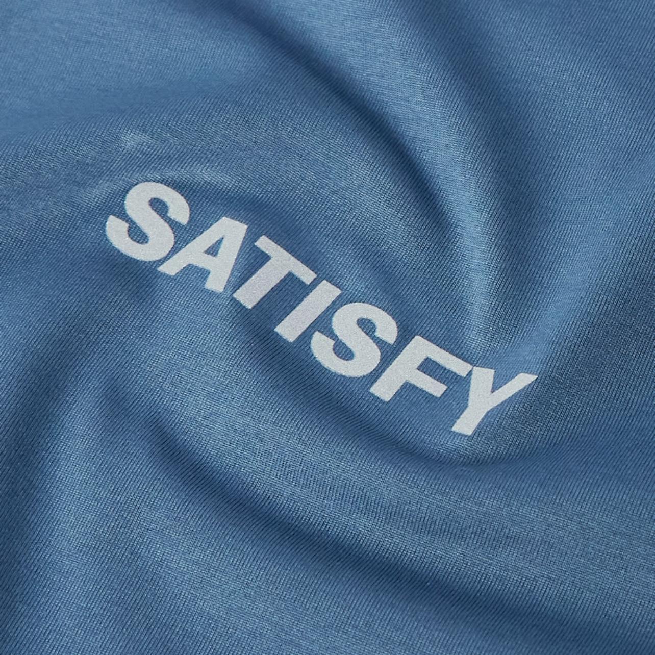 Satisfy Auralite Tee SS25 - Vintage Indigo