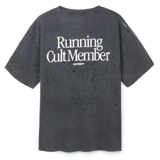Satisfy Mothtech Tee RCM - Aged Black