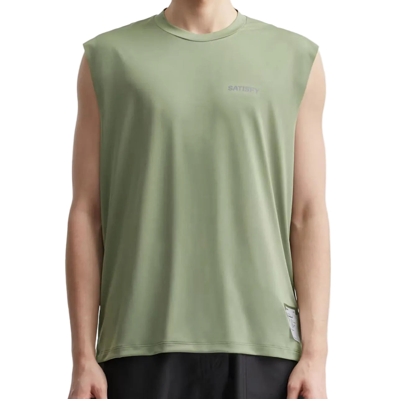 Satisfy Running Auralite Tank SS25 - Oil Green