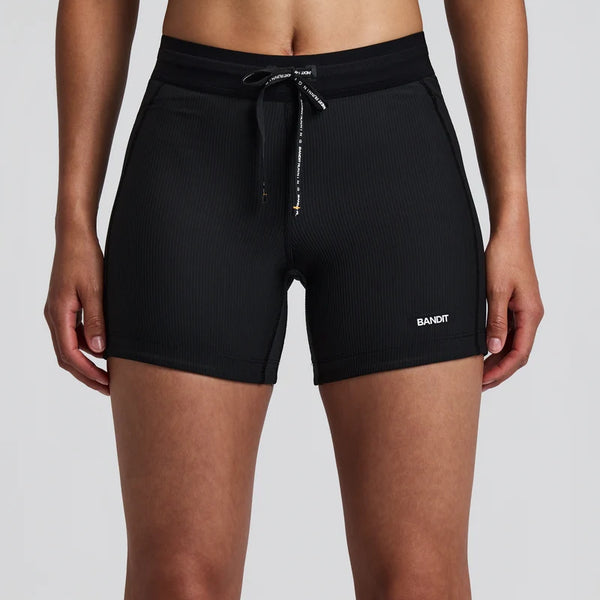 Bandit Women's Cadence 5" Compression Shorts - Black