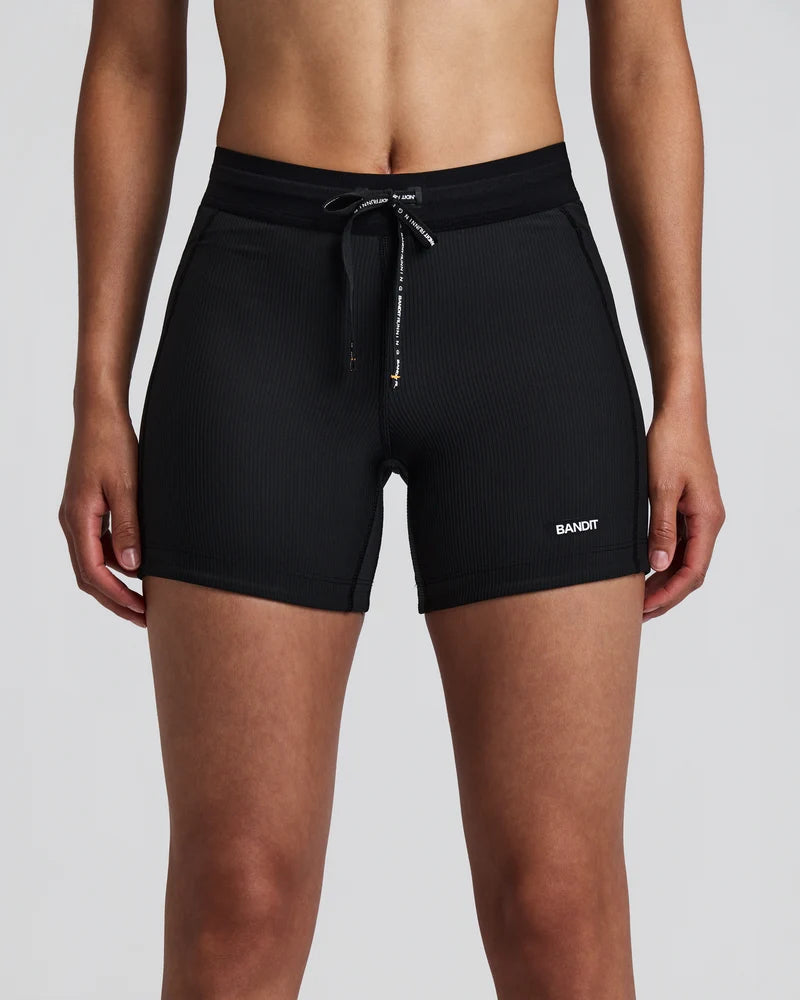 Bandit Women's Cadence 5" Compression Shorts - Black