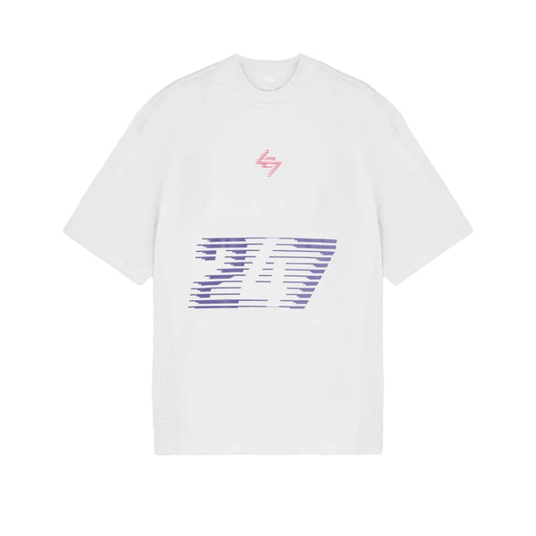 247 Represent Berlin Race Marathon Tee - White Purple