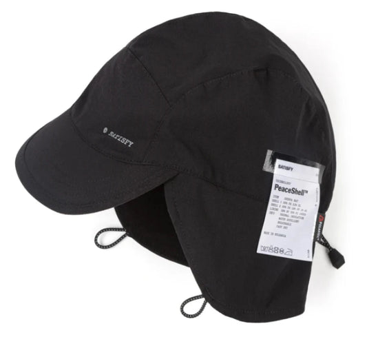 Satisfy Peaceshell Sherpa Cap Black