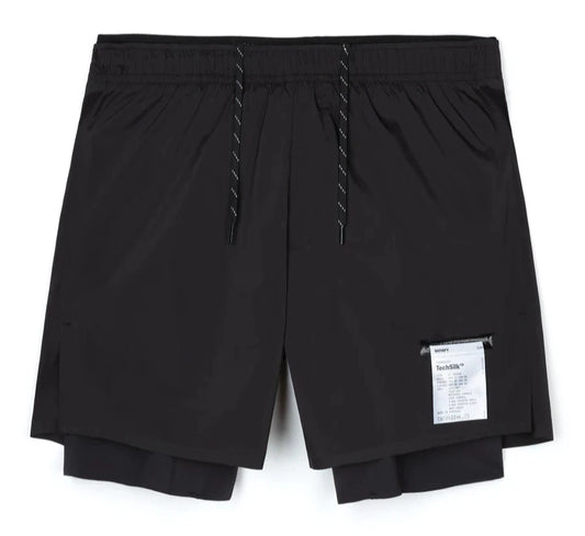 Satisfy Techsilk 8" Runaway Shorts - Black