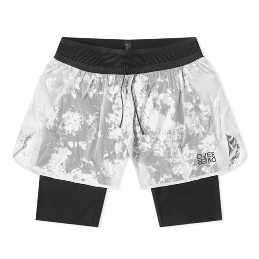 Over over 2 Layer Shorts - White Foil