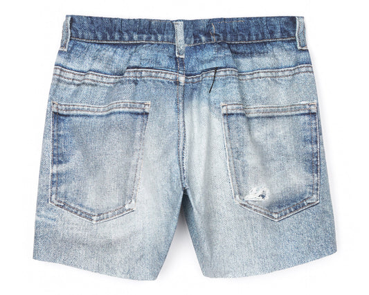 Peaceshell 5” Denim Shorts - Blue