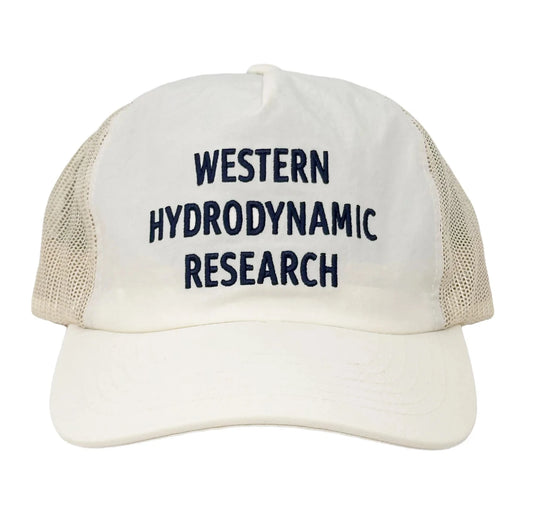 Western Hydrodynamic Research Mesh Promo Hat White