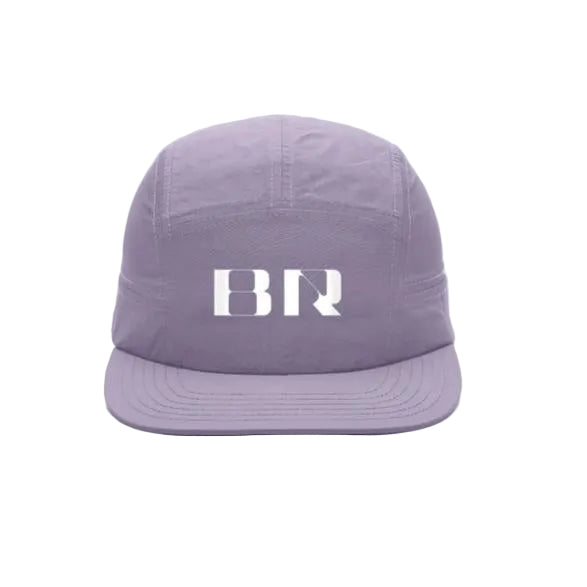 Bandit Blocked "BR" Nylon Run Cap - Thistle