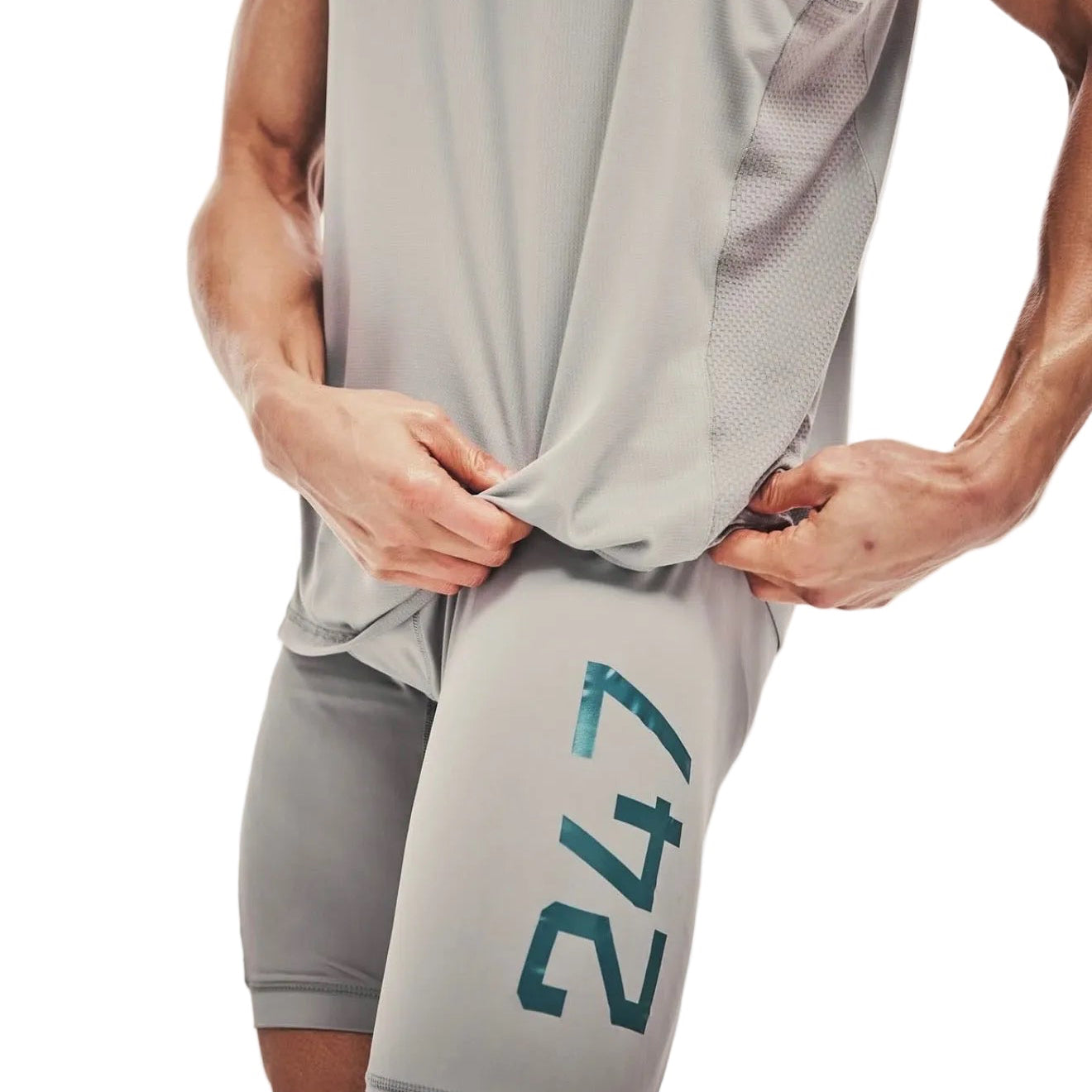 247 Represent Cargo Half Tight II - Graphite Grey